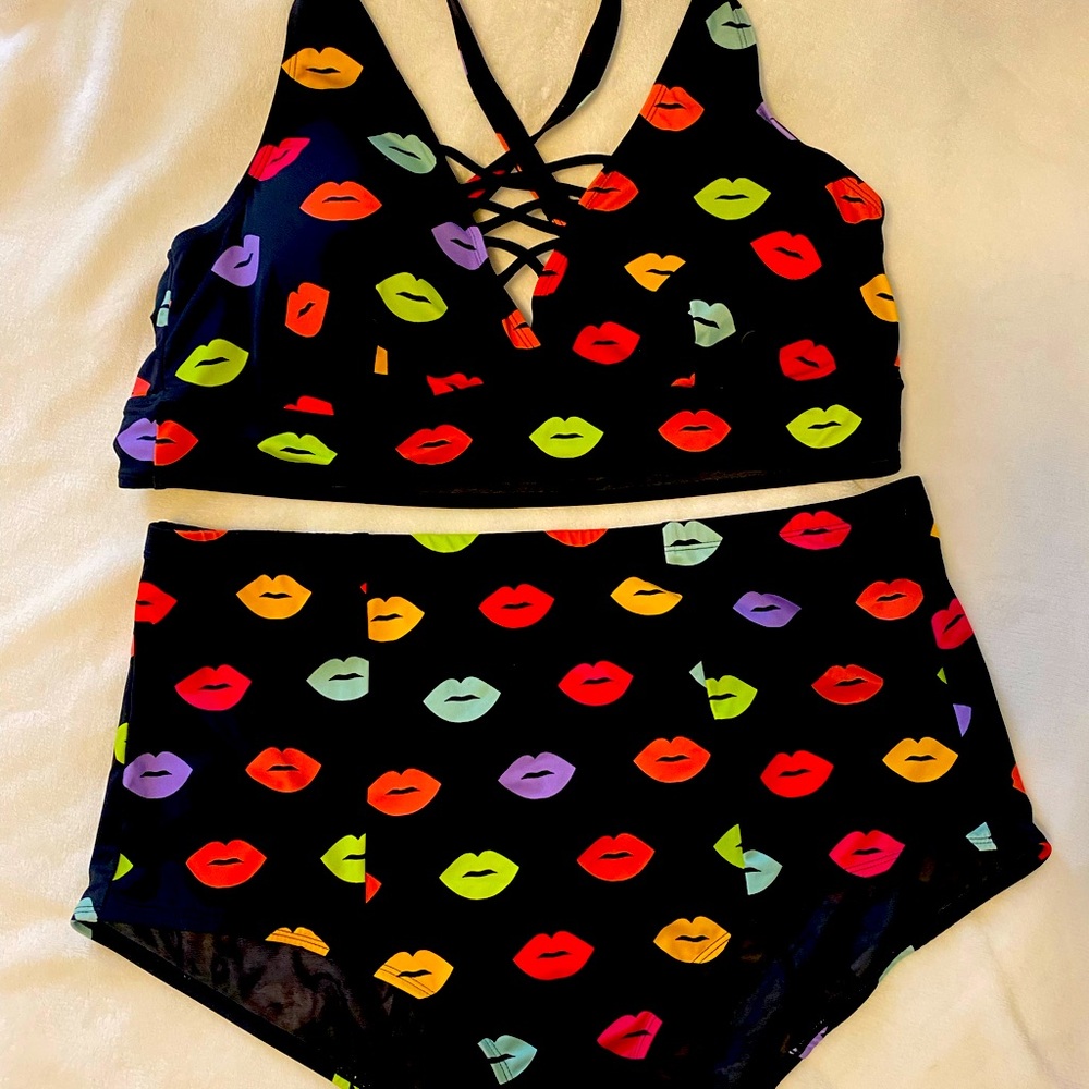 Kisses swim